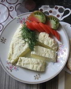 Вареный омлет в пакете