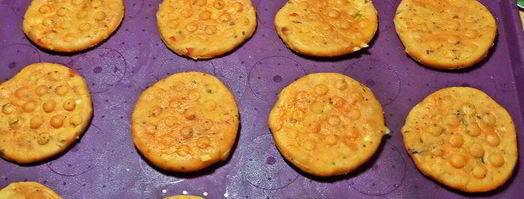 фасолевый паштет на томатных крекерах. Шаг 21