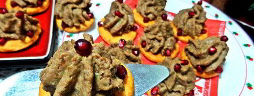 фасолевый паштет на томатных крекерах. Шаг 27