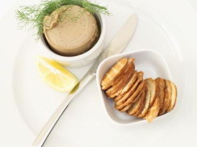 Рецепт грибного паштета с шерри