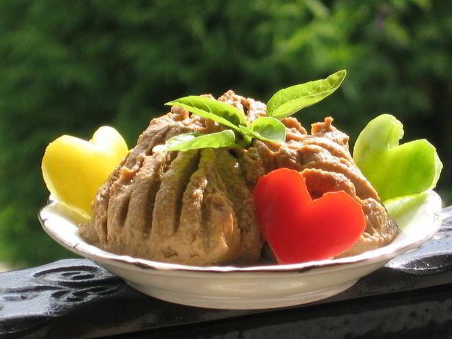 Рецепт нежного паштета из печени индейки