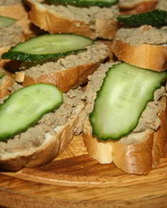 Паштет домашний печеночный Пикантный