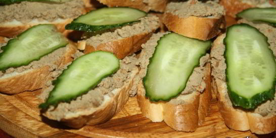 Паштет домашний печеночный Пикантный