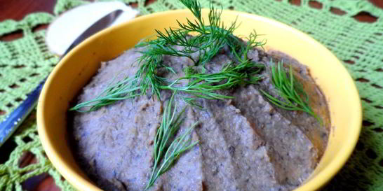 Паштет из чечевицы