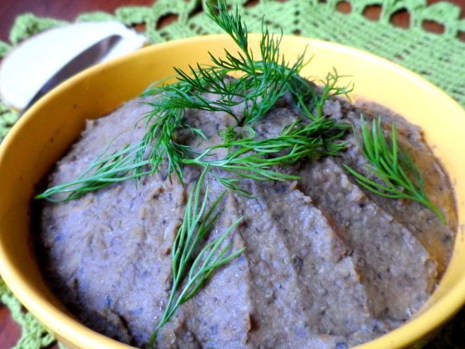 Рецепт паштета из чечевицы