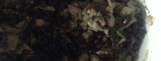 паштет из черной фасоли с вешенками. Шаг 4