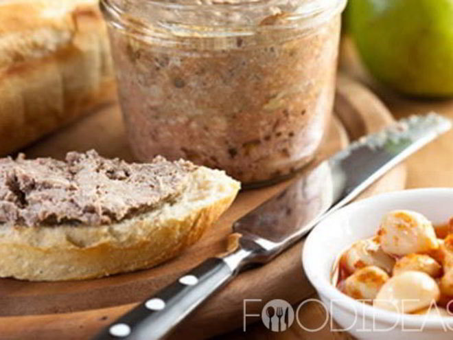 Рецепт паштета из говяжьей печени