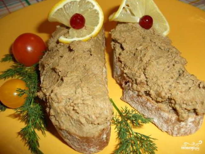 Рецепт паштета из индейки с рукколой