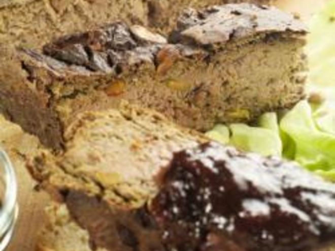 Рецепт паштета из куриной печени с фисташками