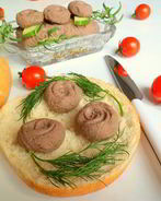 Паштет из куриной печени и гречки