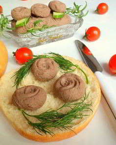Паштет из куриной печени и гречки