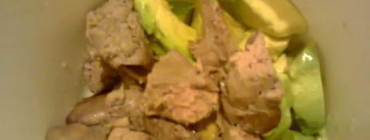 паштет из куриной печени с авокадо. Шаг 5