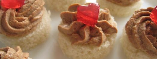 паштет из куриной печени с клюквенным желе. Шаг 13