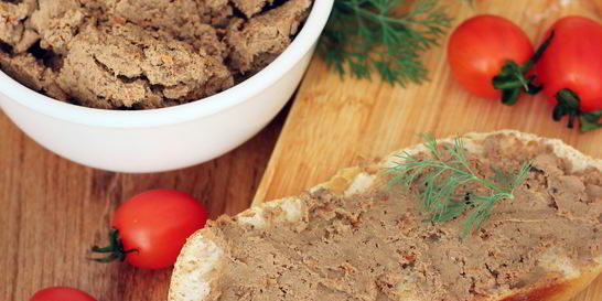Паштет из куриной печени с морковью