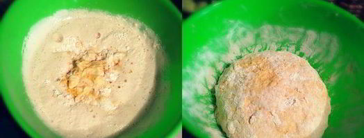 паштет из куриной печени с тыквой и шампиньонами на тыквенном хлебе. Шаг 3