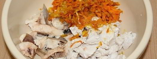 паштет из лосося и куриного филе. Шаг 3