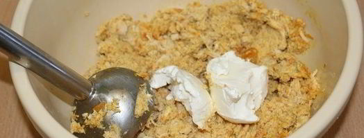 паштет из лосося и куриного филе. Шаг 4