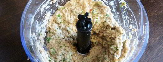 паштет из нута с вешенками и грецкими орехами. Шаг 7