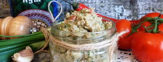 паштет из нута с вешенками и грецкими орехами. Шаг 8