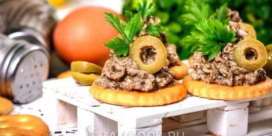 Паштет из оливок