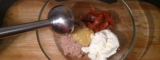 паштет из тунца и творожного сыра. Шаг 4