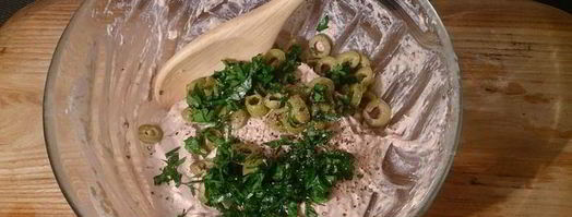 паштет из тунца и творожного сыра. Шаг 7