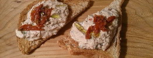 паштет из тунца и творожного сыра. Шаг 9