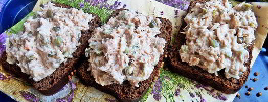 паштет из тунца с яблоком и рисом. Шаг 16