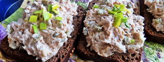 паштет из тунца с яблоком и рисом. Шаг 17