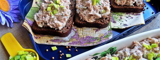 паштет из тунца с яблоком и рисом. Шаг 18