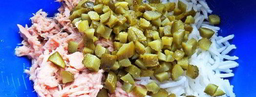 паштет из тунца с яблоком и рисом. Шаг 8