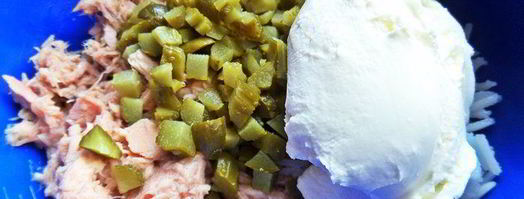 паштет из тунца с яблоком и рисом. Шаг 10