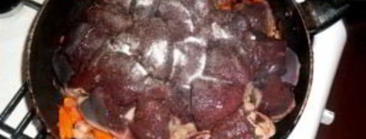 печеночный паштет из говяжьей печени. Шаг 7