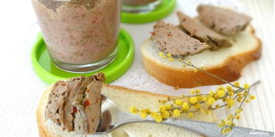 Печеночный паштет из куриной печени