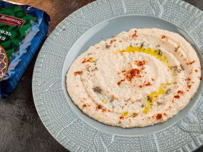 Рецепт постного фасолевого паштета