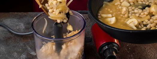 постный фасолевый паштет. Шаг 6