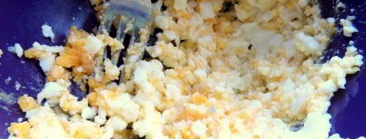 селедочный паштет на фасолевых котлетах. Шаг 13