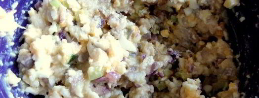 селедочный паштет на фасолевых котлетах. Шаг 16