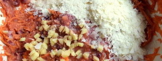 селедочный паштет на фасолевых котлетах. Шаг 6