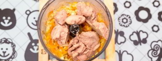 яичный паштет с печенью трески и овощами. Шаг 6