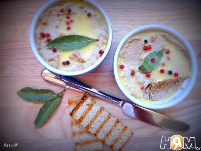 Рецепт запеченного утиного паштета