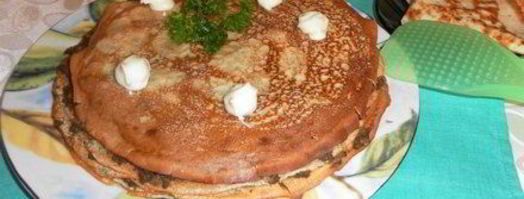 блинный печеночный торт. Шаг 9