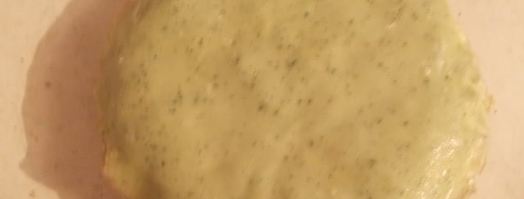 блинный тортик с печенью и шпинатом. Шаг 10