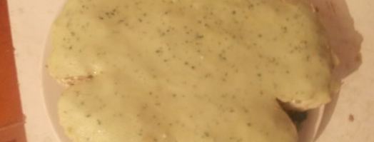 блинный тортик с печенью и шпинатом. Шаг 11