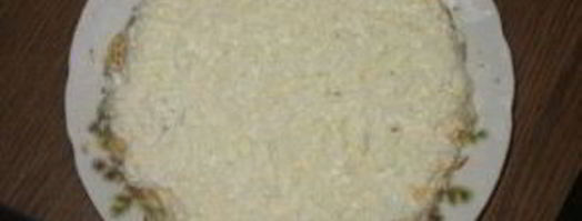 новогодний печеночный торт. Шаг 5