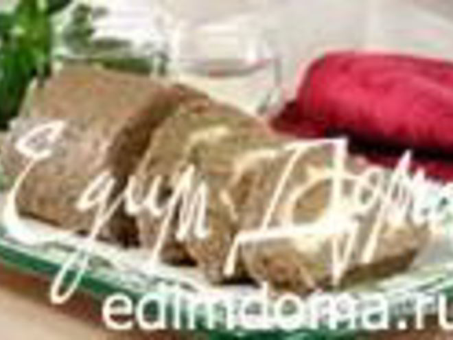 Рецепт печеночного рулета