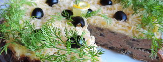 печеночный торт из духовки. Шаг 10