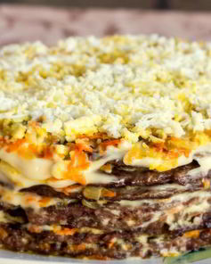 Печеночный торт классический