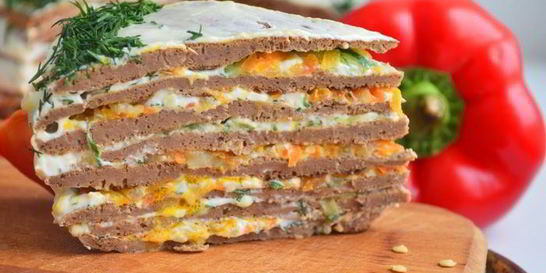 Печеночный торт Освежающий