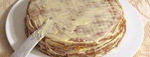 печеночный торт с морковкой и луком. Шаг 19